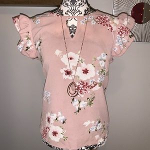 SHEIN Ruffle Sleeve Blouse